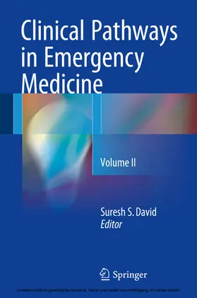 David |  Clinical Pathways in Emergency Medicine | eBook | Sack Fachmedien