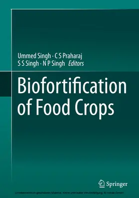 Singh / Praharaj | Biofortification of Food Crops | E-Book | www.sack.de