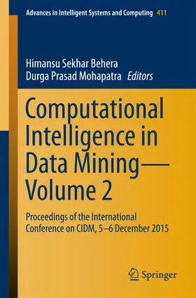 Behera / Mohapatra | Computational Intelligence in Data Mining—Volume 2 | E-Book | sack.de