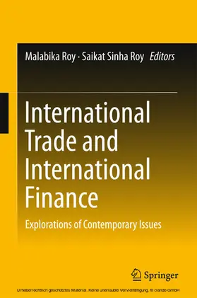 Roy / Sinha Roy | International Trade and International Finance | E-Book | www.sack.de