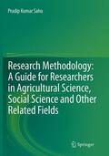 Sahu |  Research Methodology: A  Guide for Researchers In Agricultural Science, Social Science and Other Related Fields | Buch |  Sack Fachmedien
