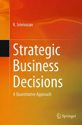 Srinivasan |  Strategic Business Decisions | Buch |  Sack Fachmedien