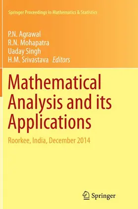 Agrawal / Srivastava / Mohapatra |  Mathematical Analysis and its Applications | Buch |  Sack Fachmedien