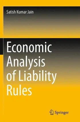 Jain |  Economic Analysis of Liability Rules | Buch |  Sack Fachmedien