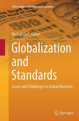Das | Globalization and Standards | Buch | 978-81-322-3518-7 | sack.de