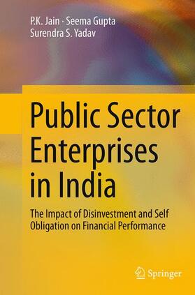 Jain / Yadav / Gupta | Public Sector Enterprises in India | Buch | 978-81-322-3523-1 | sack.de