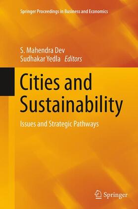 Yedla / Dev | Cities and Sustainability | Buch | 978-81-322-3544-6 | sack.de