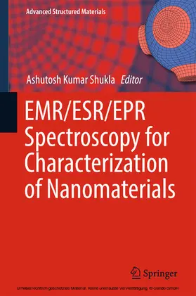 Shukla |  EMR/ESR/EPR Spectroscopy for Characterization of Nanomaterials | eBook | Sack Fachmedien
