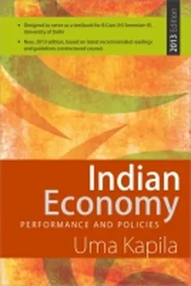 Kapila |  Indian Economy 2013 | Buch |  Sack Fachmedien