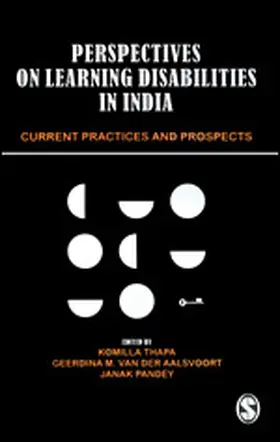 Thapa / van der Aalsvoort / Pandey |  Perspectives on Learning Disabilities in India | Buch |  Sack Fachmedien