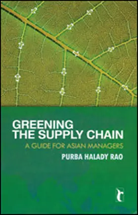 Rao |  Greening the Supply Chain | Buch |  Sack Fachmedien