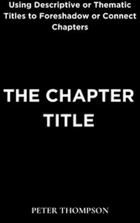 Thompson |  The Chapter Title | eBook | Sack Fachmedien