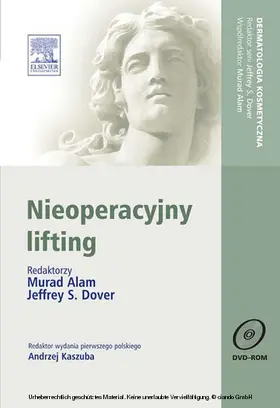 Alam |  Nieoperacyjny lifting. Seria Dermatologia Kosmetyczna | eBook | Sack Fachmedien