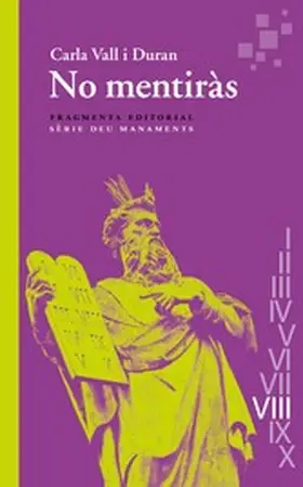 Vall |  No mentiràs | eBook | Sack Fachmedien