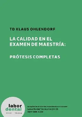Ohlendorf |  La calidad en el examen de maestría | eBook | Sack Fachmedien