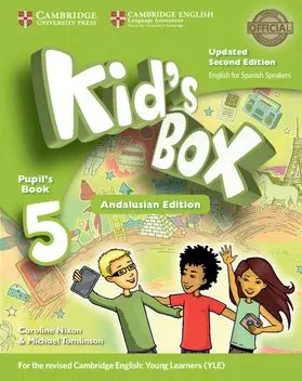 Nixon / Tomlinson |  Kid's Box Updated Level 5 Pupil's Book English for Spanish Speakers Andalusian Edition | Buch |  Sack Fachmedien