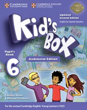Nixon / Tomlinson |  Kid's Box Updated Level 6 Pupil's Book English for Spanish Speakers Andalusian Edition | Buch |  Sack Fachmedien