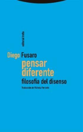 Fusaro |  Pensar diferente | eBook | Sack Fachmedien