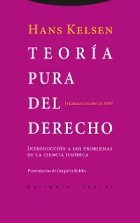 Kelsen |  Teoría pura del derecho | eBook | Sack Fachmedien
