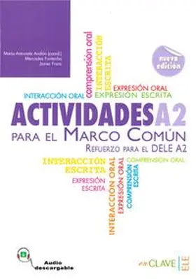 Andión / Fontecha / Fruns |  Actividades para el Marco Común A2 (nueva edición), mit Audio-Download + Lösungsteil | Buch |  Sack Fachmedien