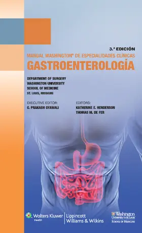 Gyawali |  Manual Washington de Gastroenterologia | Buch |  Sack Fachmedien