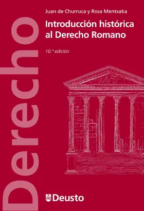 de Churruca / Mentxaka |  Introducción histórica al Derecho Romano | eBook | Sack Fachmedien