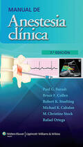 Barash / Cullen / Stoelting |  Manual de anestesia clínica | Buch |  Sack Fachmedien