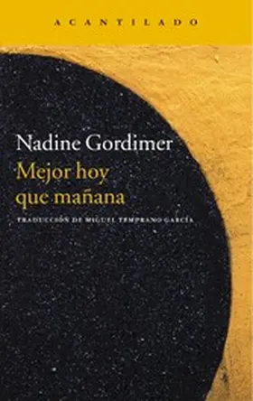 Gordimer |  Mejor hoy que mañana | eBook | Sack Fachmedien