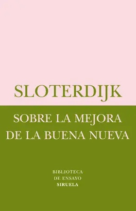 Sloterdijk |  Sobre la mejora de la Buena Nueva | eBook | Sack Fachmedien