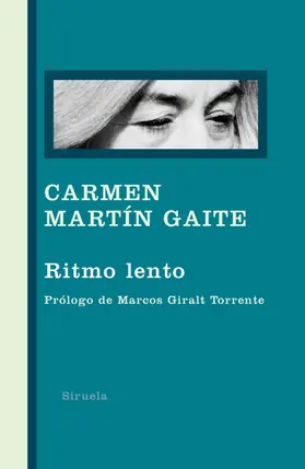 Martín Gaite |  Ritmo lento | eBook | Sack Fachmedien