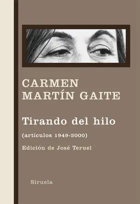 Martín Gaite / Teruel |  Tirando del hilo | eBook | Sack Fachmedien