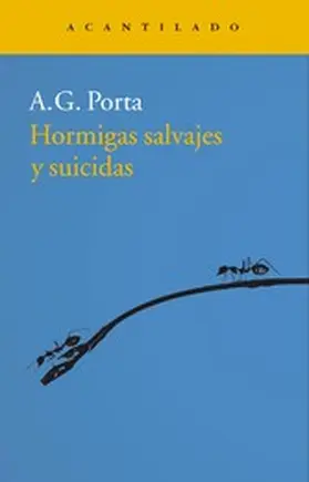 Porta |  Hormigas salvajes y suicidas | eBook | Sack Fachmedien