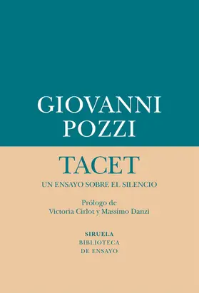 Pozzi |  Tacet: un ensayo sobre el silencio | eBook | Sack Fachmedien