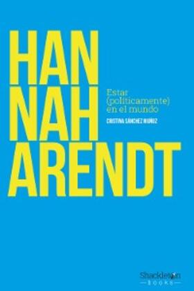 Sánchez Muñoz |  Hannah Arendt | eBook | Sack Fachmedien