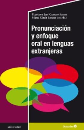 Cantero Serena / Giralt Lorenz |  Pronunciación y enfoque oral en lenguas extranjeras | eBook | Sack Fachmedien