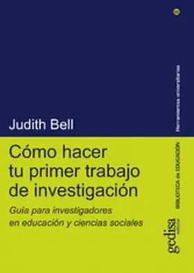 Bell |  Cómo hacer tu primer trabajo de investigación | eBook | Sack Fachmedien