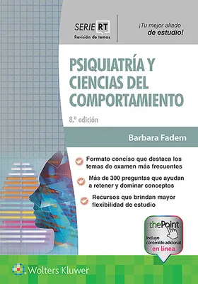 Fadem |  Serie Revisión de Temas. Psiquiatría y Ciencias Del Comportamiento | Buch |  Sack Fachmedien