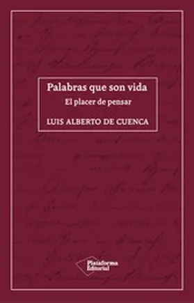 de Cuenca |  Palabras que son vida | eBook | Sack Fachmedien