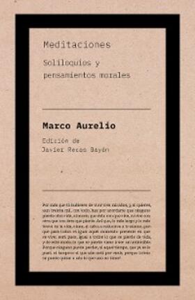Aurelio |  Meditaciones de Marco Aurelio | eBook | Sack Fachmedien