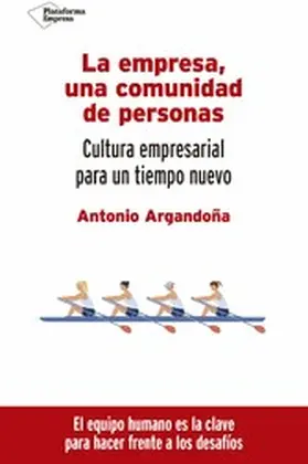 Argandoña |  La empresa, una comunidad de personas | eBook | Sack Fachmedien