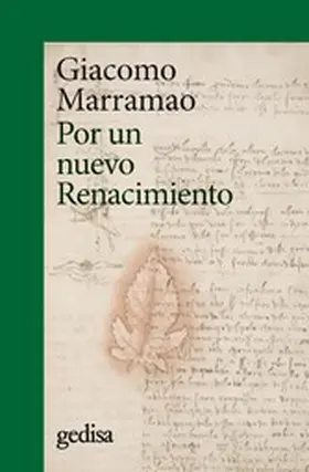 Marramao |  Por un nuevo Renacimiento | eBook | Sack Fachmedien