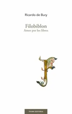 de Bury |  Filobiblon | eBook | Sack Fachmedien