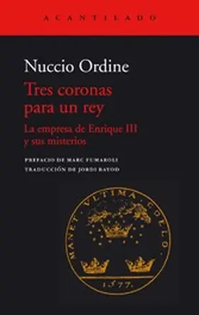 Ordine |  Tres coronas para un rey | eBook | Sack Fachmedien