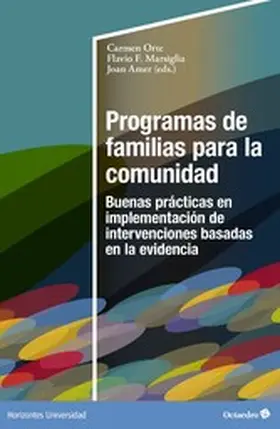 Orte Socias / Marsiglia / Amer Fernández |  Programas de familias para la comunidad | eBook | Sack Fachmedien