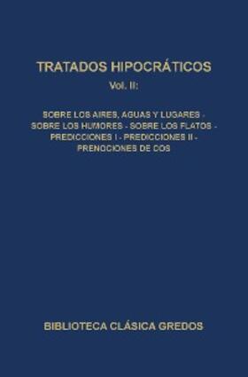  Tratados hipocráticos II | eBook | Sack Fachmedien
