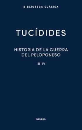 Tucídides |  Historia de la guerra del Peloponeso. Libros III-IV | eBook | Sack Fachmedien