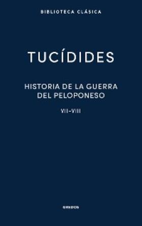 Tucídides |  Historia de la guerra del Peloponeso. Libros VII-VIII | eBook | Sack Fachmedien