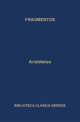 Aristóteles |  Fragmentos | eBook | Sack Fachmedien