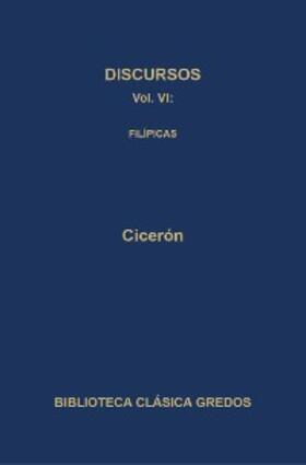 Cicerón |  Discursos VI. Filípicas | eBook | Sack Fachmedien