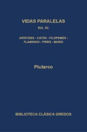 Plutarco |  Vidas paralelas IV | eBook | Sack Fachmedien